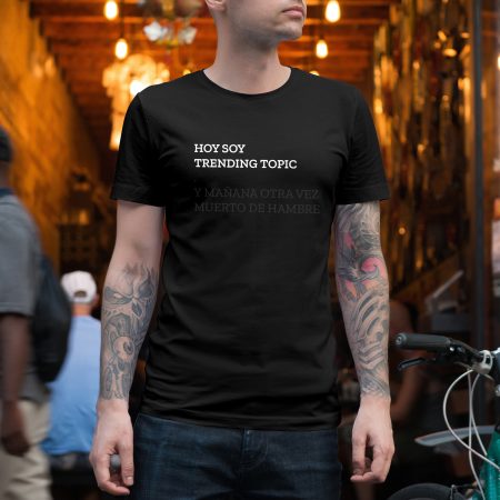 Camiseta trending topic - Hombre